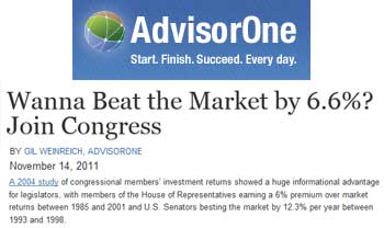 Advisorone wanna bet the market by 6.6 % join congress Advisorone wanna bet the market by 6.6 % join congress