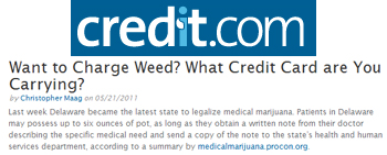 Credit Want to charge weed-what credit card are you carrying Credit Want to charge weed-what credit card are you carrying