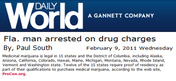 Daily Word fl man arrested on drug charges Daily Word fl man arrested on drug charges