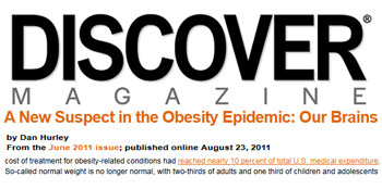 Discover Magazine a new suspect in the obesity epidemic our brains Discover Magazine a new suspect in the obesity epidemic our brains