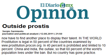 El Diario outside prostis El Diario outside prostis