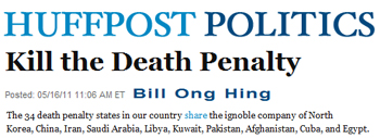 Huffington-Post-politics kill the death penalty Huffington-Post-politics kill the death penalty