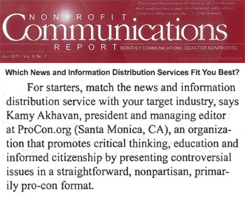 Nonprofit Communications Report which news and information distribution sevices fit you best Nonprofit Communications Report which news and information distribution sevices fit you best