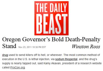 The Daily Beast Oregon governor's bald death penalty stand The Daily Beast Oregon governor's bald death penalty stand