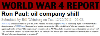 world War 4 Report Ron Paul oil companies chill world War 4 Report Ron Paul oil companies chill
