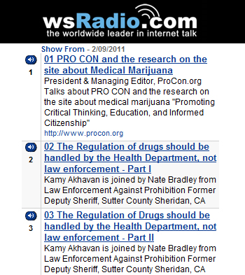WS Radio the medical marijuana show WS Radio the medical marijuana show